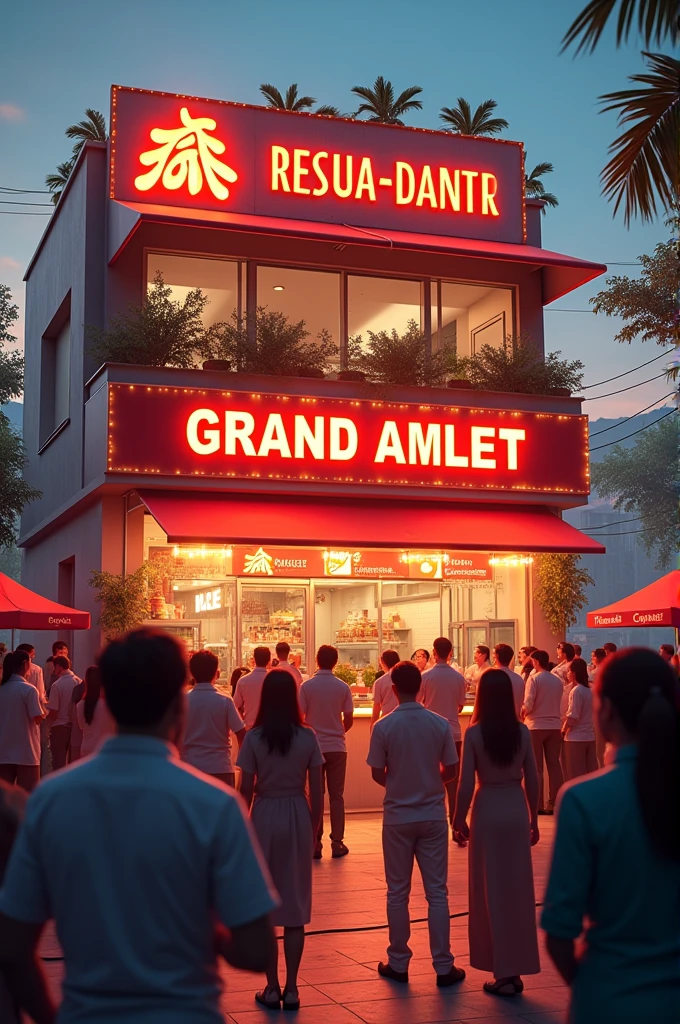 Welcome page 
Restaurant open 
Lucky amlet centre 
Maninagar Ahmedabad 