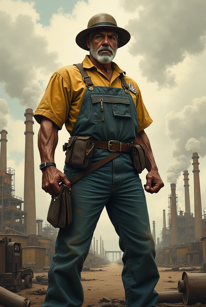 create me a labor law artwork illustration