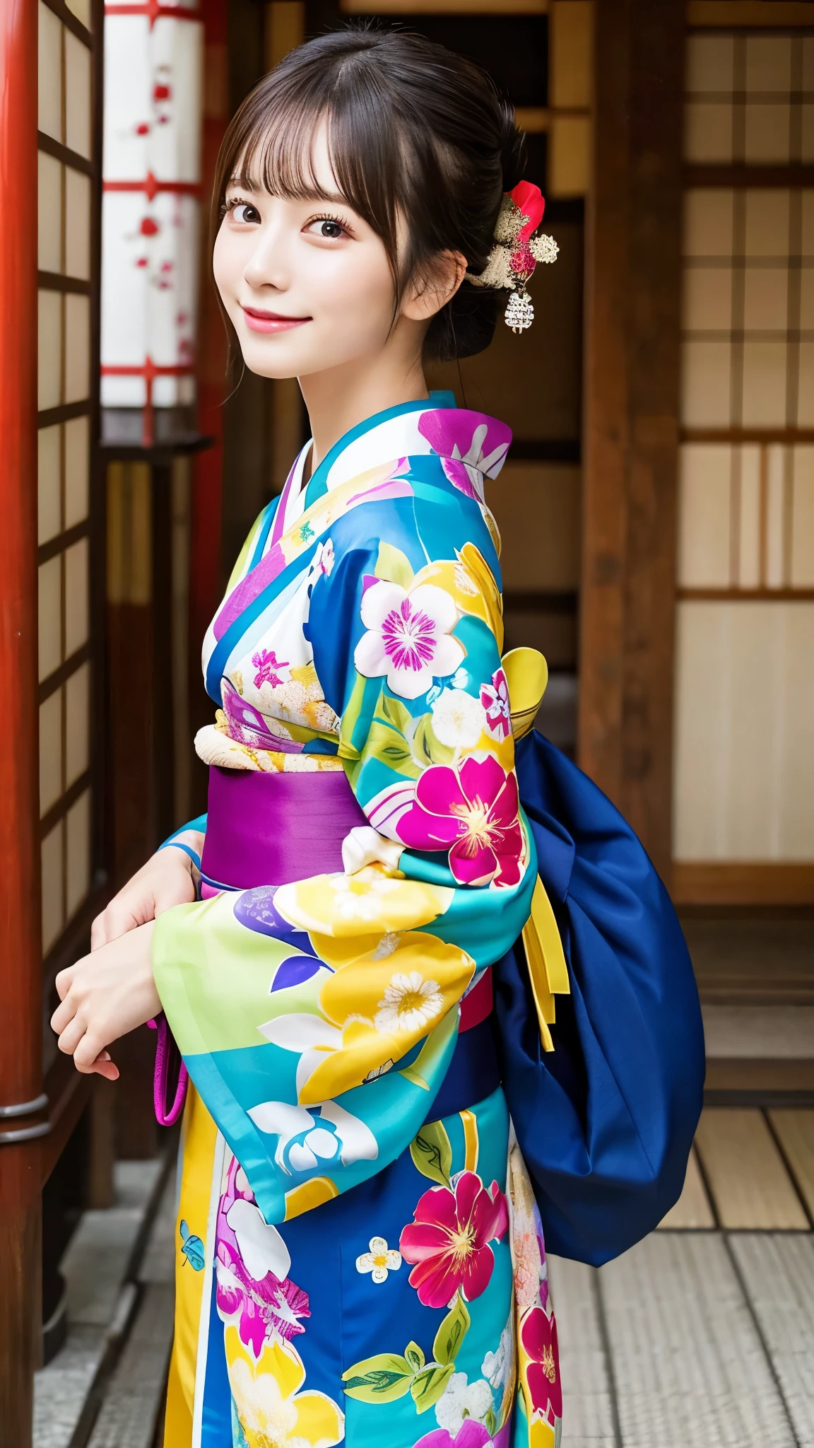 top-quality、hiquality、Top image quality、A Japanese style、colourfull、Vivid、best beauty、kimono、