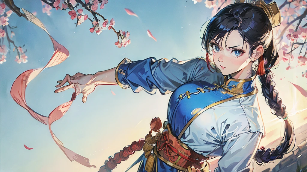 Street Fighter Chun-Li anime China dress human 1 person Person big