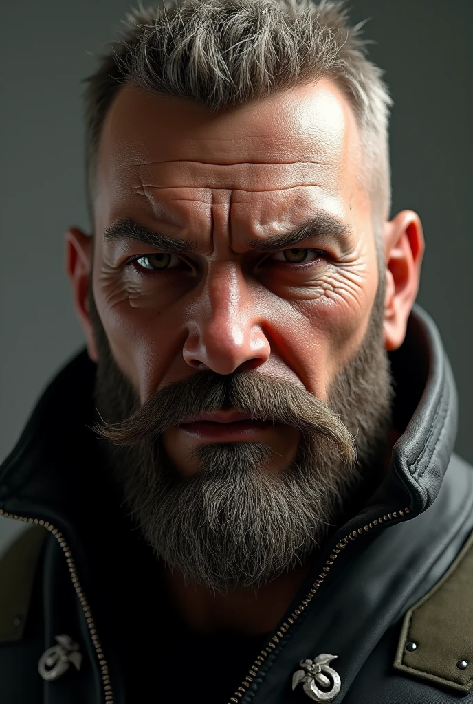 B.j Blazkowicz novo com barba