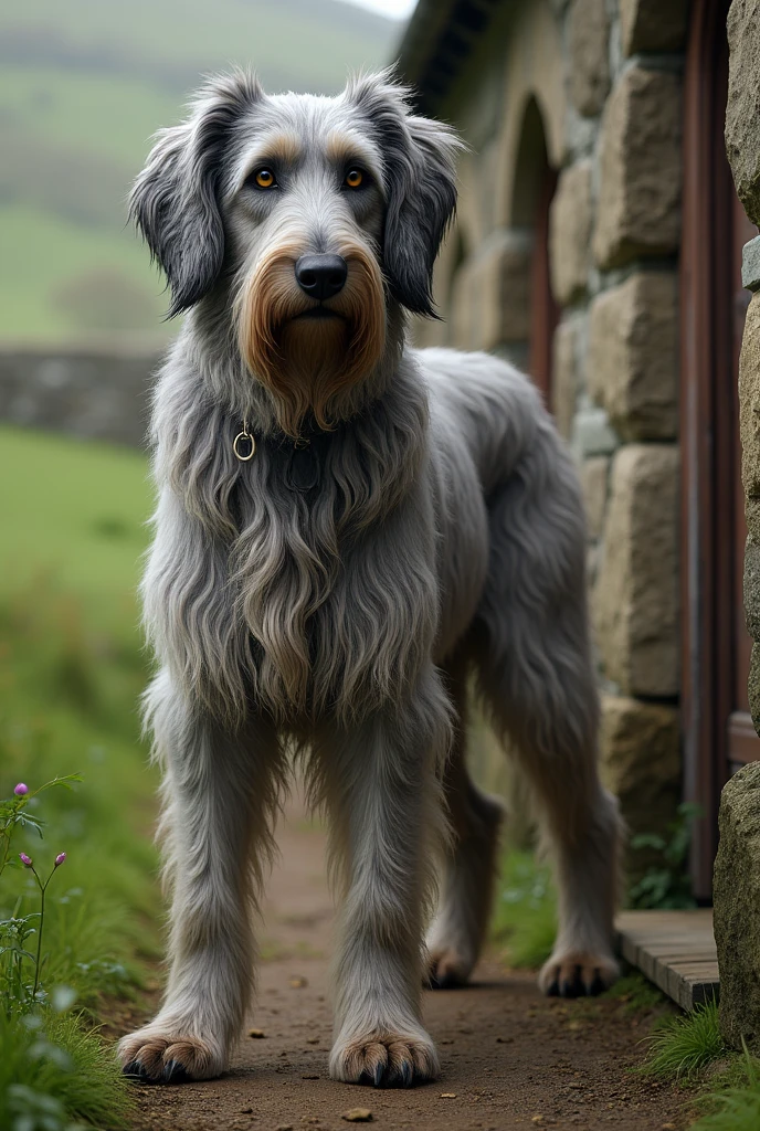 Irish Wolfhound dog images