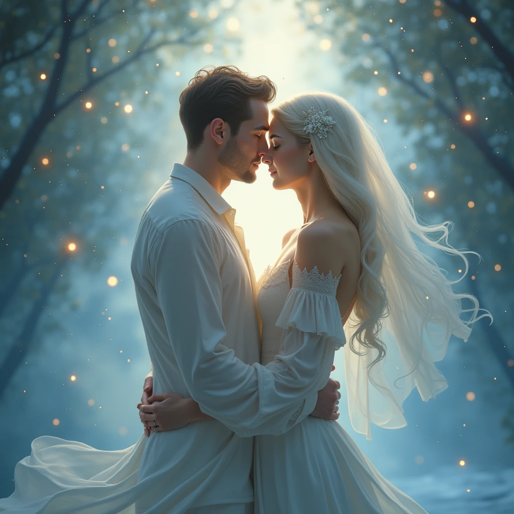 Man and woman love、A Divine Form of Love
