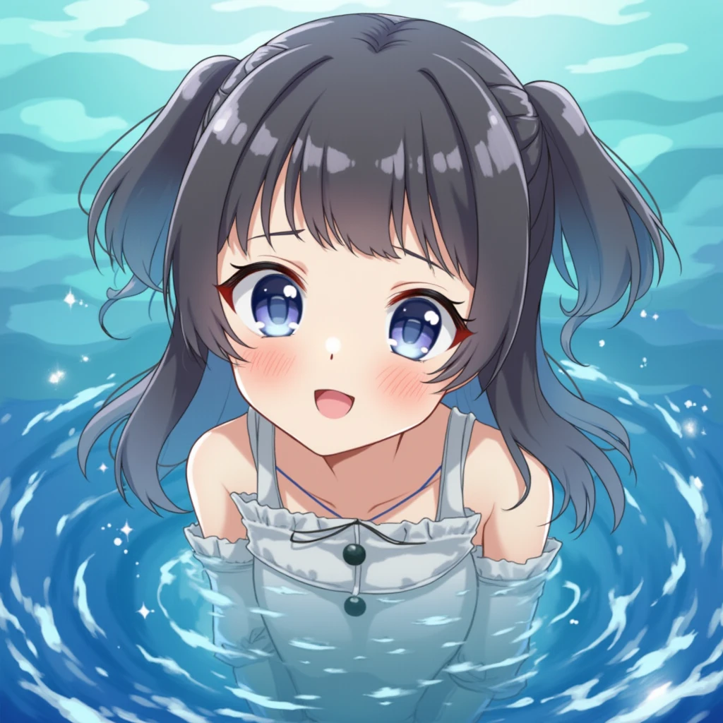 (((masterpiece、Highest quality)))、(((Three girls、beautiful girl、、Detailed and cute face、Big beautiful eyes、smile)))、(Nipples、Pussy、Anal)、((Ocean:1.2、Ocean女、Diving Fishing、取れたOcean産物をこちらに見せて微笑む))、Places to visit in Japan