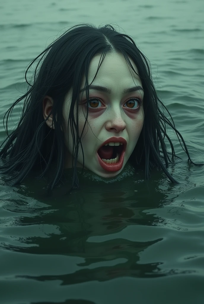 qallupilluit, creepy women, in water, heads that pop out of the water