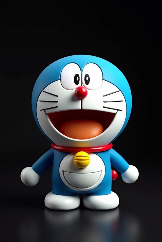 Doraemon wallpaper black 
