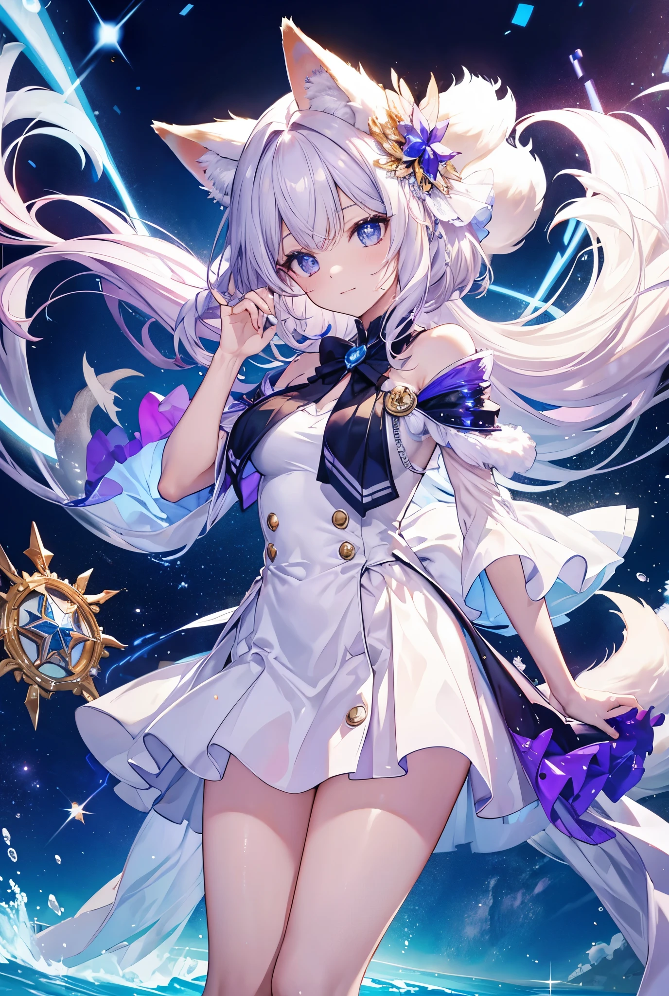 Sparkling fox Good looking Different world