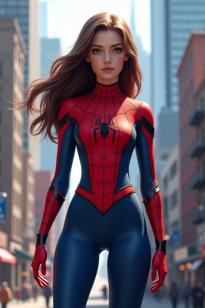 Spidergirl with no mask 