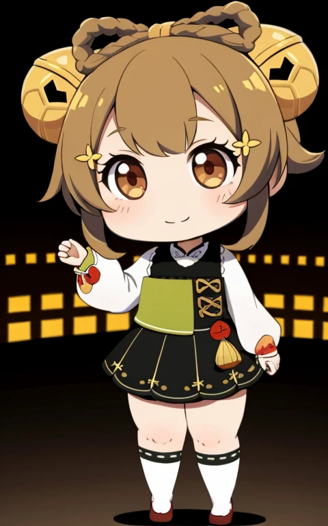  fullcg,Best quality,highest quality, 8k,Soft lighting, Confused, Looking at the audience, alone, smile, Knee socks, Yaoyao Genshin Impact | Character Lora 223,((low length:1.5)),((chibi:1.5)),((little child girl)),1girl,difficult,cowboy shot,Beautiful cityscape,cute pussy,(standing:1.6),(Front facing:1.5),pretty costume,brownhair,