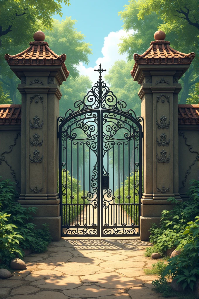 a lot of gates of various models