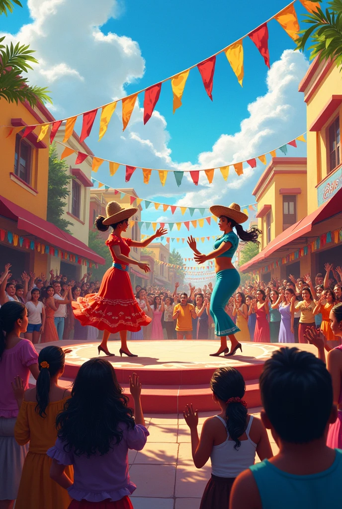 Fiesta celebration
Amateur Sing and Dance Contest with stage
Showdown
