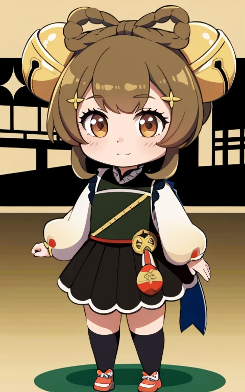  fullcg,Best quality,highest quality, 8k,Soft lighting, Confused, Looking at the audience, alone, smile, Knee socks, Yaoyao Genshin Impact | Character Lora 223,((low length:1.5)),((chibi:1.5)),((little child girl)),1girl,difficult,cowboy shot,Beautiful cityscape,cute pussy,(standing:1.6),(Front facing:1.5),pretty costume,brownhair,