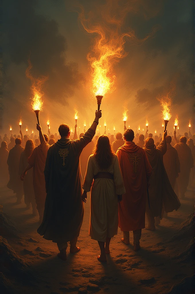 knowledge found in the book will serve as a torch for everyone to shine through the darkness of ignorance