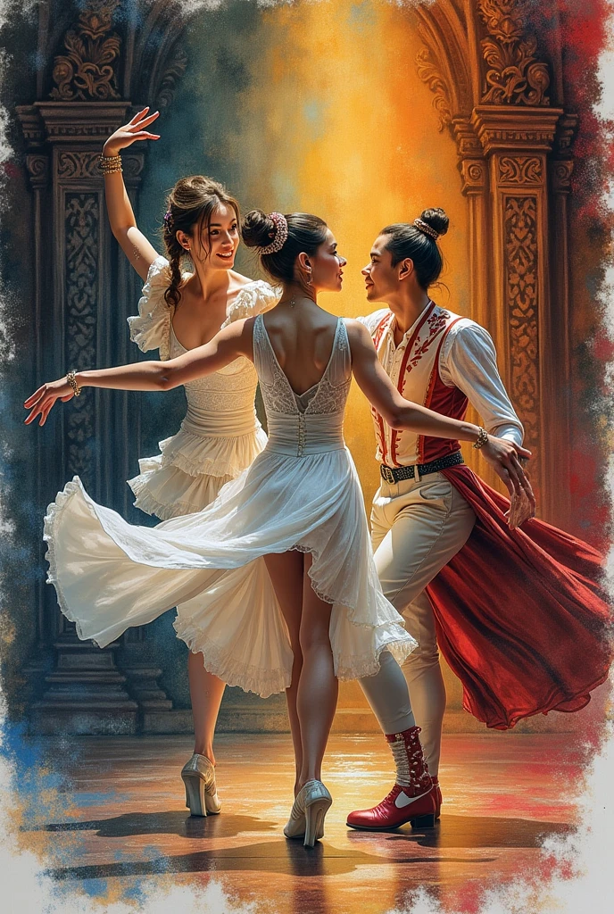 Performing arts drawing