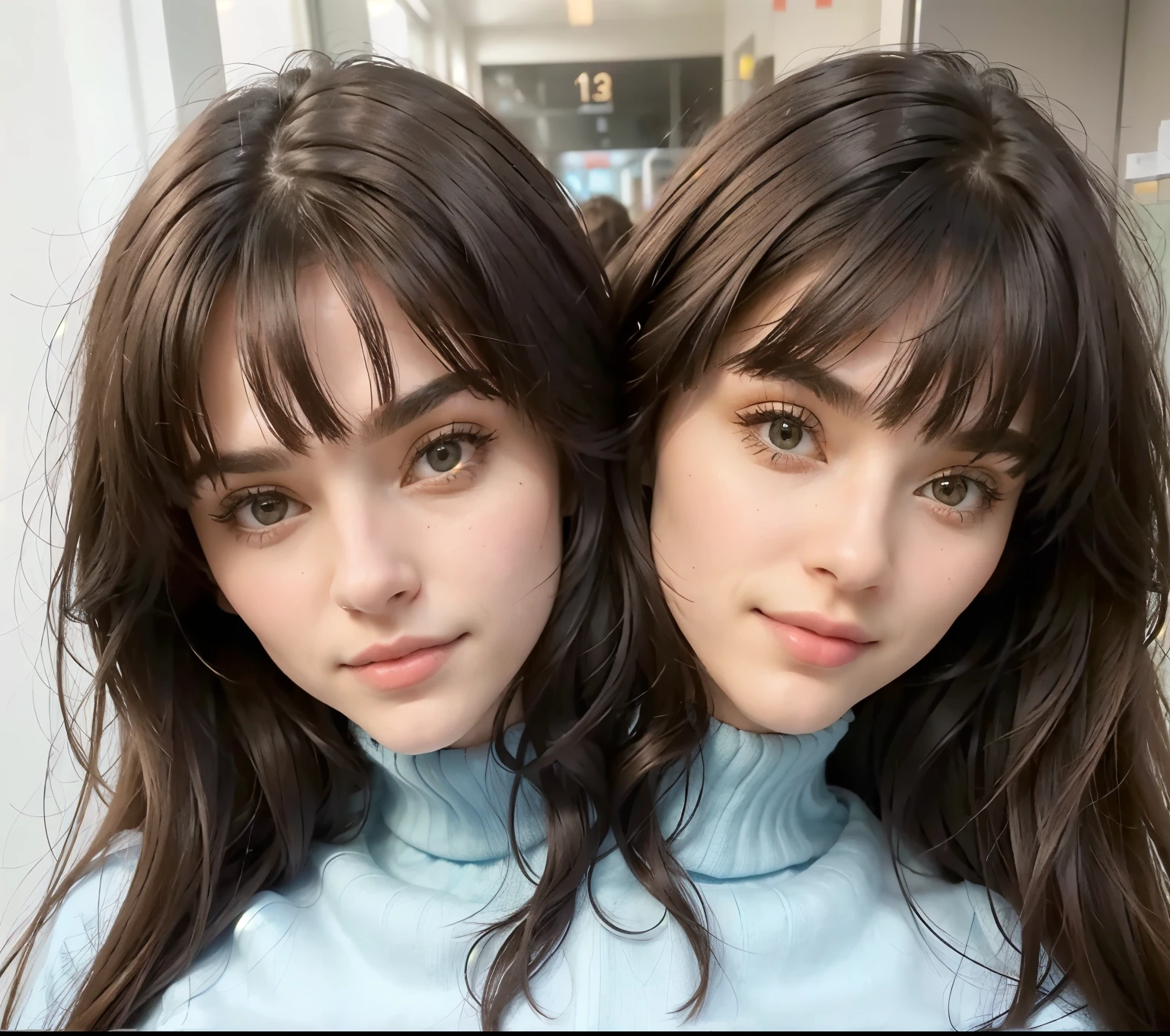 (2heads:1.2), 30-year old women