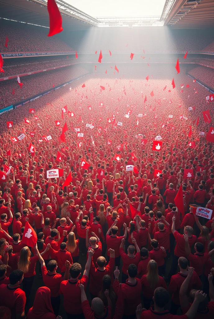 10,000 Atletico Madrid members bear