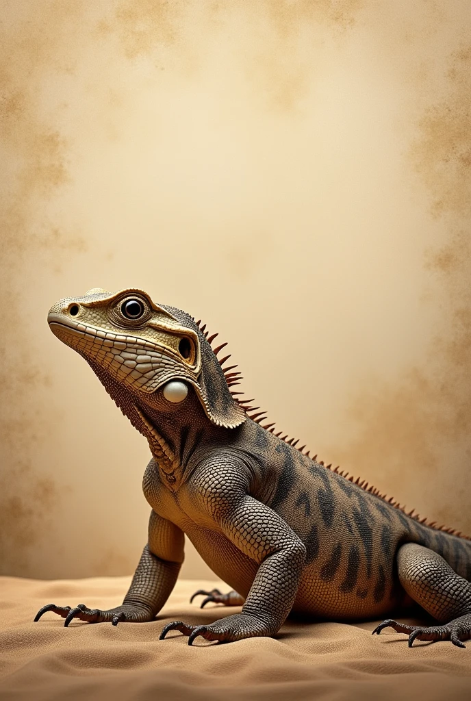 Leopard gecko lizard poster