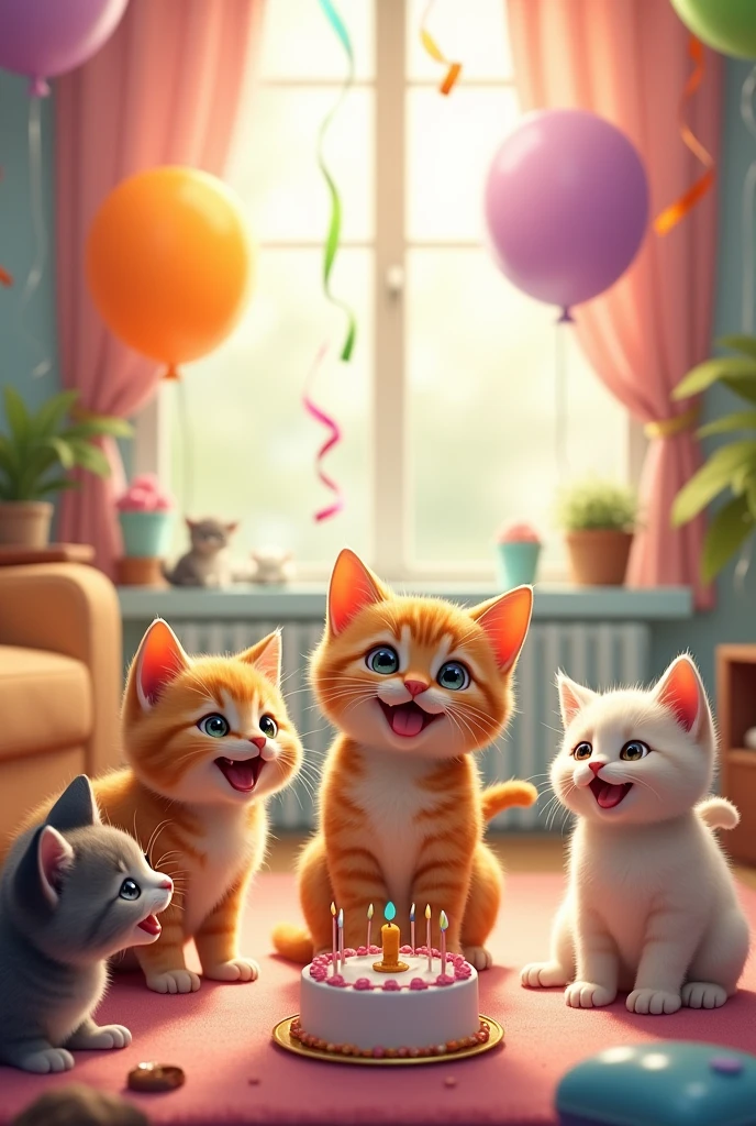 Happy birthday kitties
