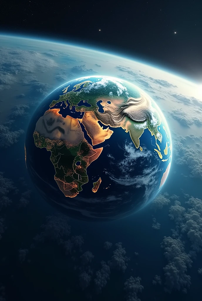 Global warming form space pov