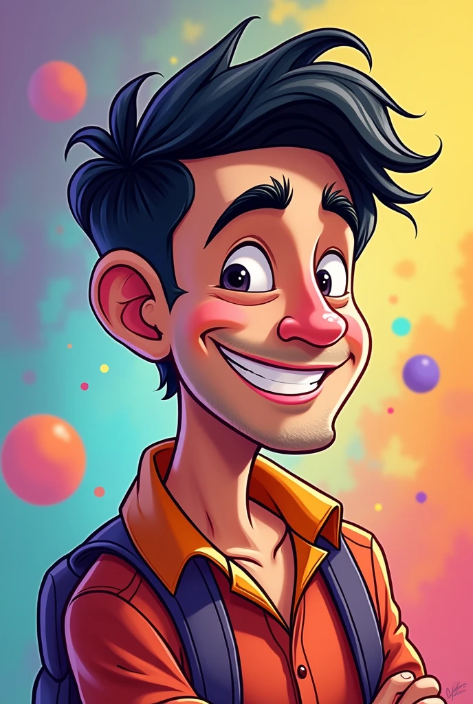 My YouTube profile name abhilashfacto cartoon image funny
