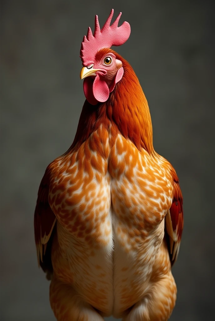 Cock with very large nipples and breasts