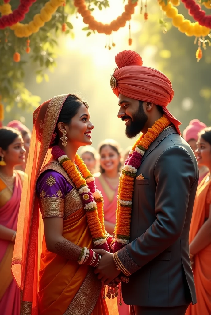 Jyoti and uday married