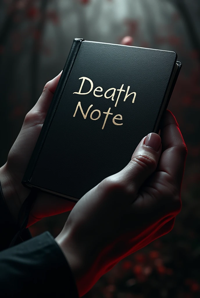 Make a death note wallpaper