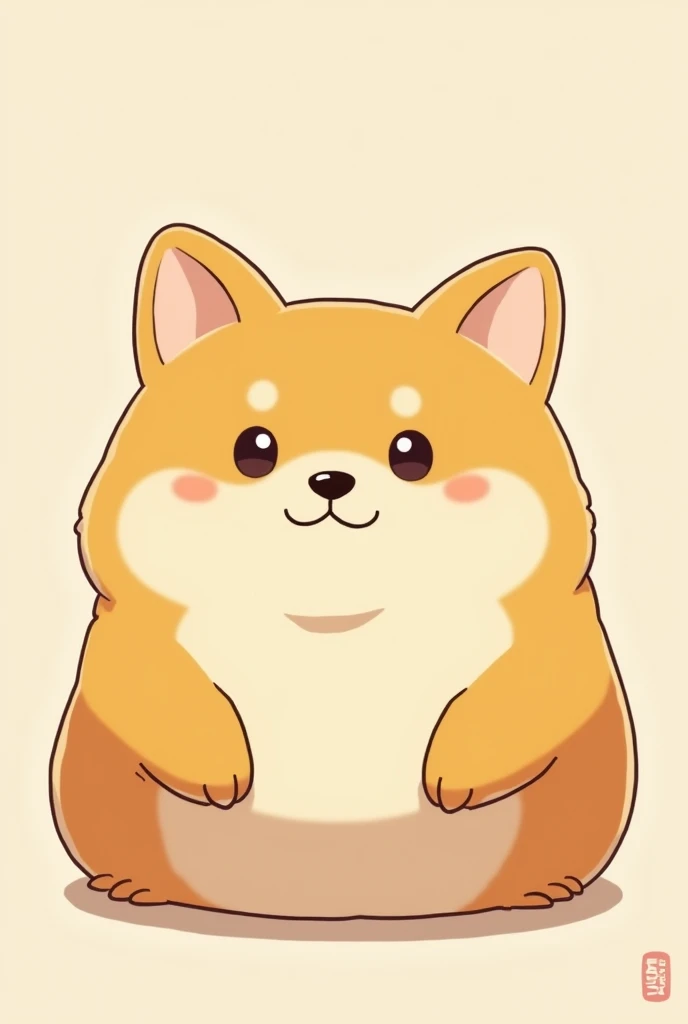 Masterpiece,Shiba Inu,Sumikko Gurashi lizard,Anime Style,stuffed toy,Perfectly round