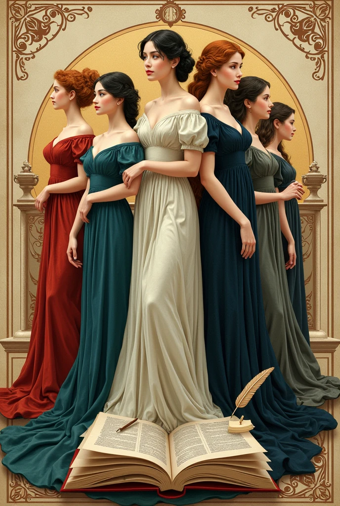 Make a poster that shows the five characteristics of literature: artistry, style, universality, suggestiveness,  intellectual value, permanence 
