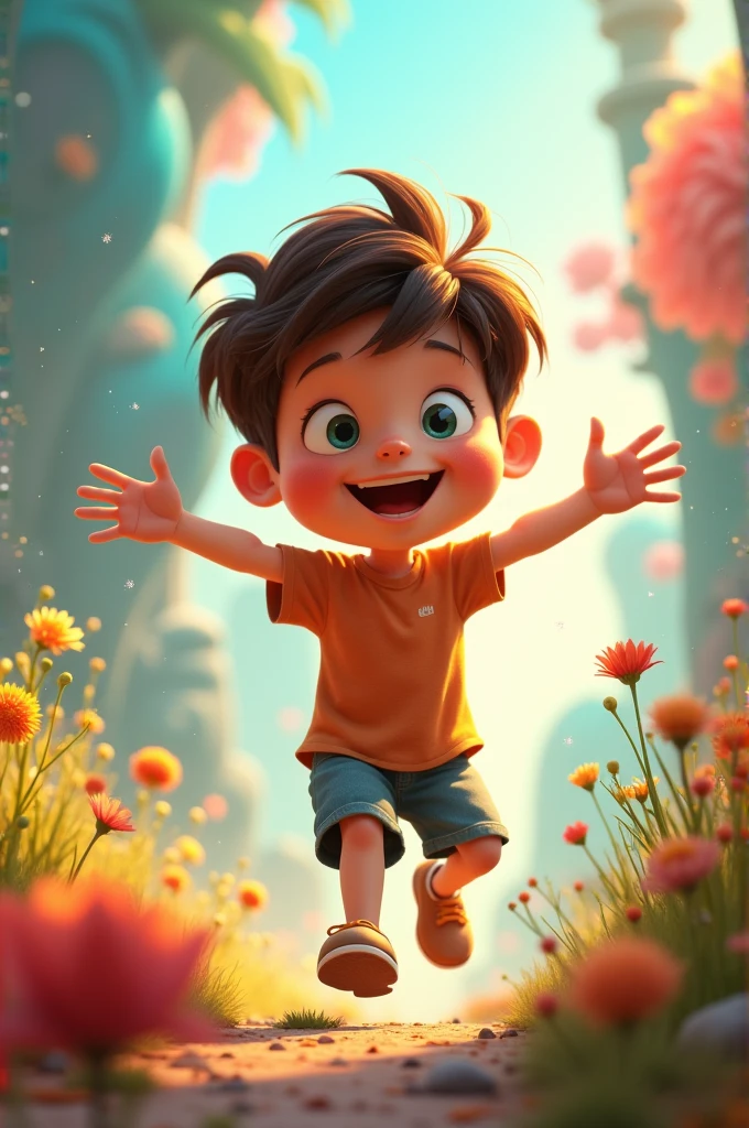 I want to create animated boy picture