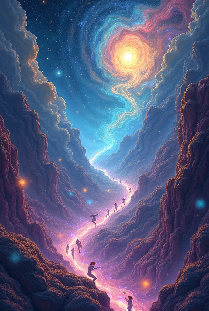 Music album cover, psychedelic, spacetravel