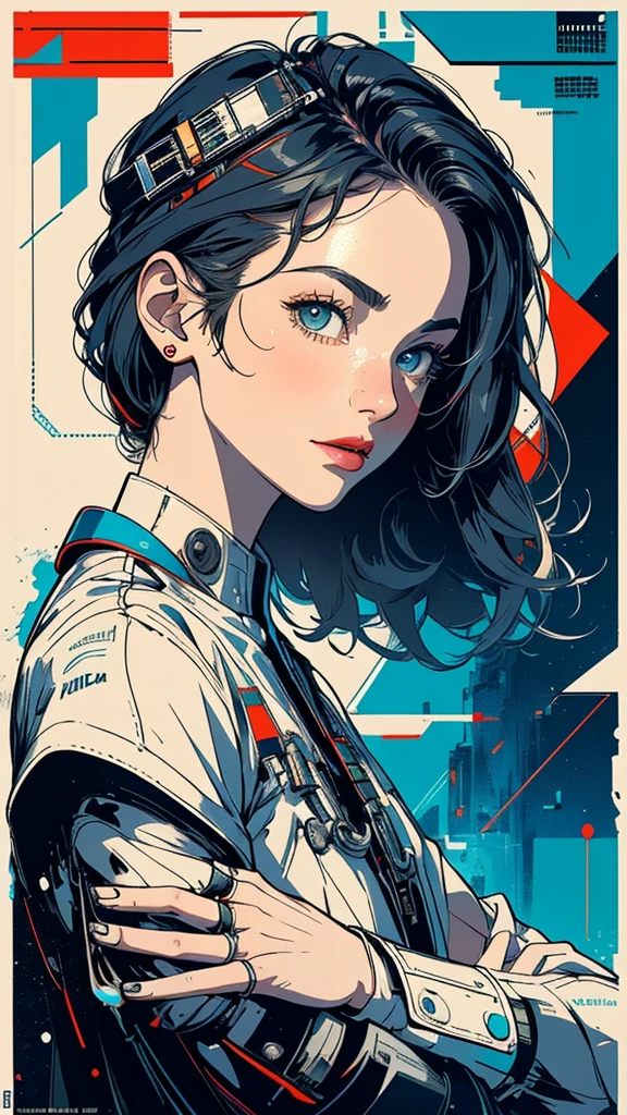 (((masterpiece, highest quality))),(((solo:1.2))),(((1girl:1.2))),32k wallpaper, very detailed, poster, vintage science fiction,(((((geometric cinematic movie poster))))),(((((bauhaus))))), shape,(((abstract))),(mid century modern),movie poster,(((((portfolio))))),(((((Close-up))))),(((((bust up))))),((((more various angle)))),(((highlight))),((((heterochromia)))),(((complete detailed face))),(((detailed futuristic machine))),(((most complecated machine))),unlimited colorful color scheme,(((Absolutely mechanic background)))