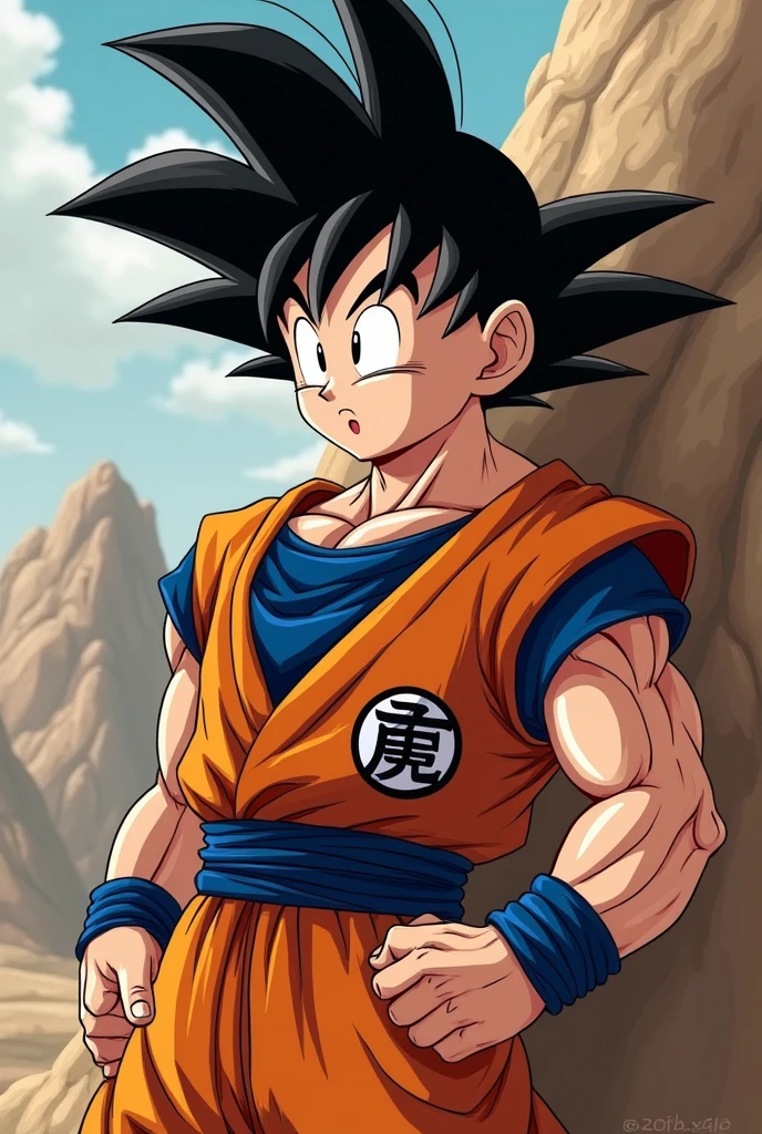 Goku sucking penis 