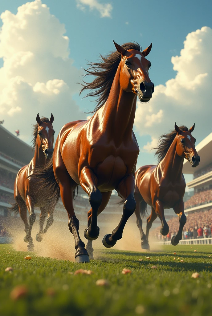 ((Centaur:1.5))、Horse Racing、Run with Thoroughbreds