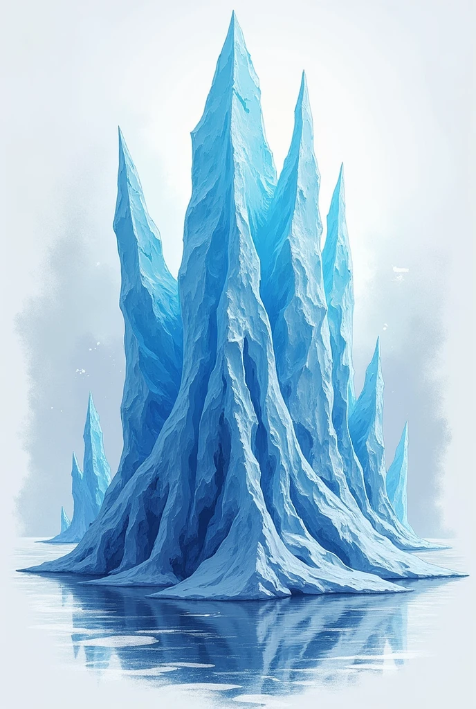 T-shirt design ice