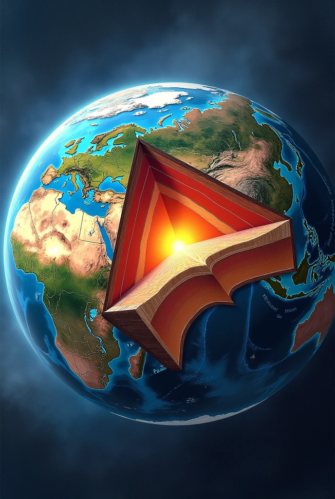 illustrate this
**Title:**
"Understanding Plate Tectonics"
**Main Sections:**
1. **Introduction to Plate Tectonics**
- **Definition**: "Plate tectonics is the scientific theory that explains the movement of Earth's lithospheric plates on the asthenosphere."
- **Key Points**: Earth's lithosphere is divided into several large and small plates, which float and move over the semi-fluid asthenosphere beneath them.
2. **Types of Plate Boundaries**
- **Divergent Boundaries**: Plates move apart, leading to the formation of new crust (e.g., Mid-Atlantic Ridge).
- **Convergent Boundaries**: Plates move towards each other, resulting in subduction zones or mountain formation (e.g., Himalayas).
- **Transform Boundaries**: Plates slide past each other, causing earthquakes (e.g., San Andreas Fault).
3. **Major Plates of the Earth**
- **Illustration**: A world map showing major tectonic plates such as the Pacific Plate, North American Plate, Eurasian Plate, etc.
- **Labels**: Highlight the names of the major plates.
4. **The Driving Forces of Plate Tectonics**
- **Mantle Convection**: Hot mantle material rises, cools, and sinks, driving plate movements.
- **Ridge Push and Slab Pull**: Forces that help to move the plates apart at divergent boundaries and pull them into subduction zones at convergent boundaries.
5. **Consequences of Plate Movements**
- **Earthquakes**: Sudden movements along plate boundaries or faults.
- **Volcanoes**: Formation at subduction zones or mid-ocean ridges.
- **Mountain Building**: Creation of mountain ranges due to convergent boundaries.
6. **Historical Development of the Theory**
- **Alfred Wegener**: Introduced the theory of continental drift in 1912, which evolved into plate tectonics.
- **Harry Hess and Seafloor Spreading**: Mid-20th-century discoveries that contributed to the plate tectonics theory.
7. **Real-Life Examples**
- **Pacific Ring of Fire**: A region with frequent earthquakes and volc