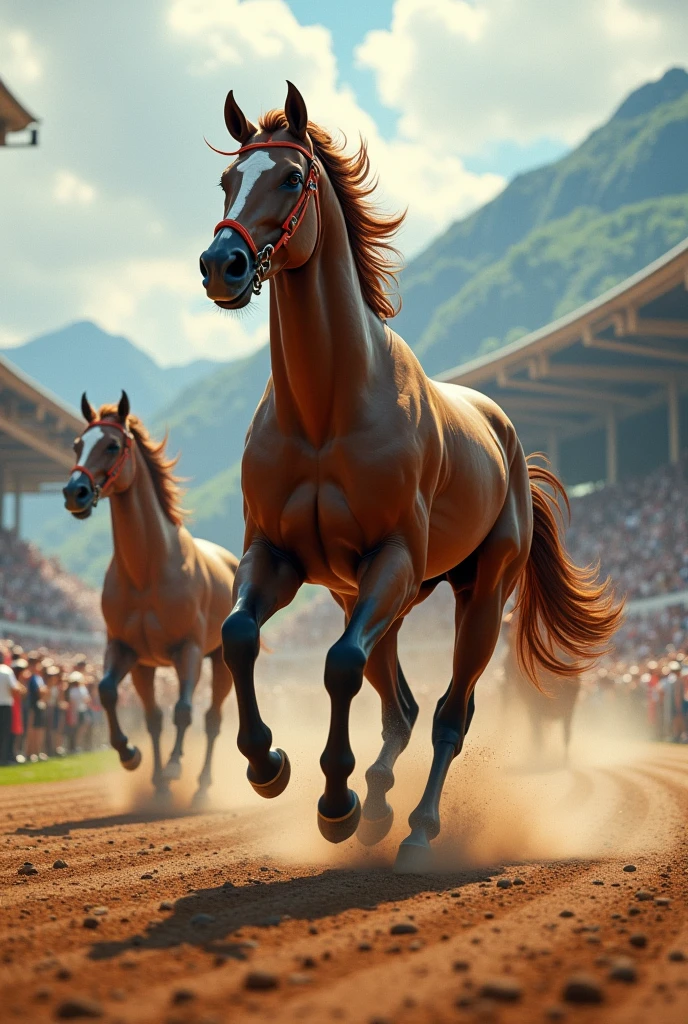 ((Centaur:1.5))、Centaur同士で競争、Racecourse