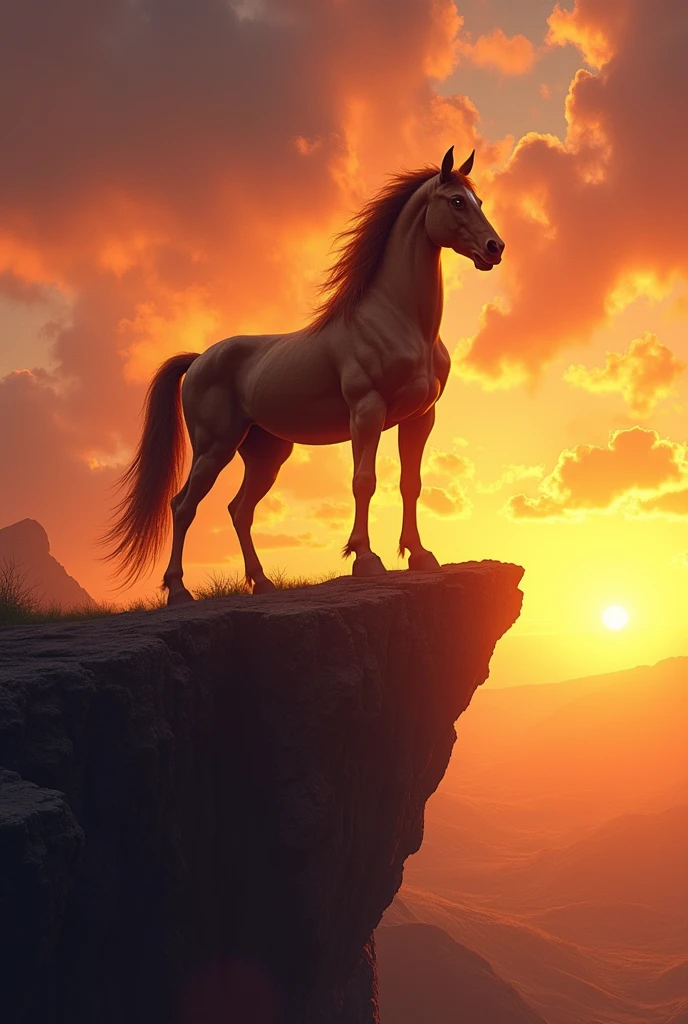 ((Centaur:1.5))、On the Cliff、Sunset