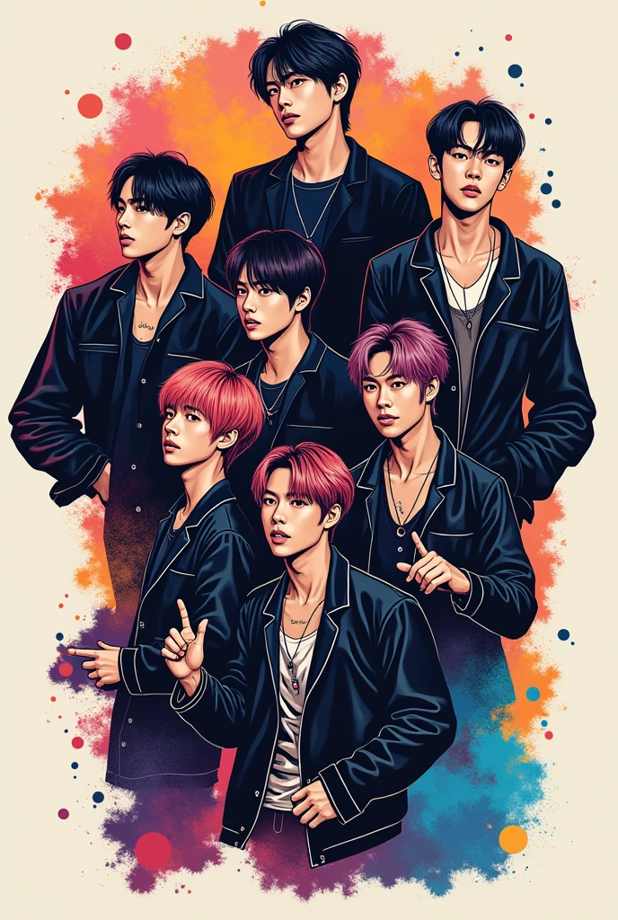 bts tshirt design best and attractive
