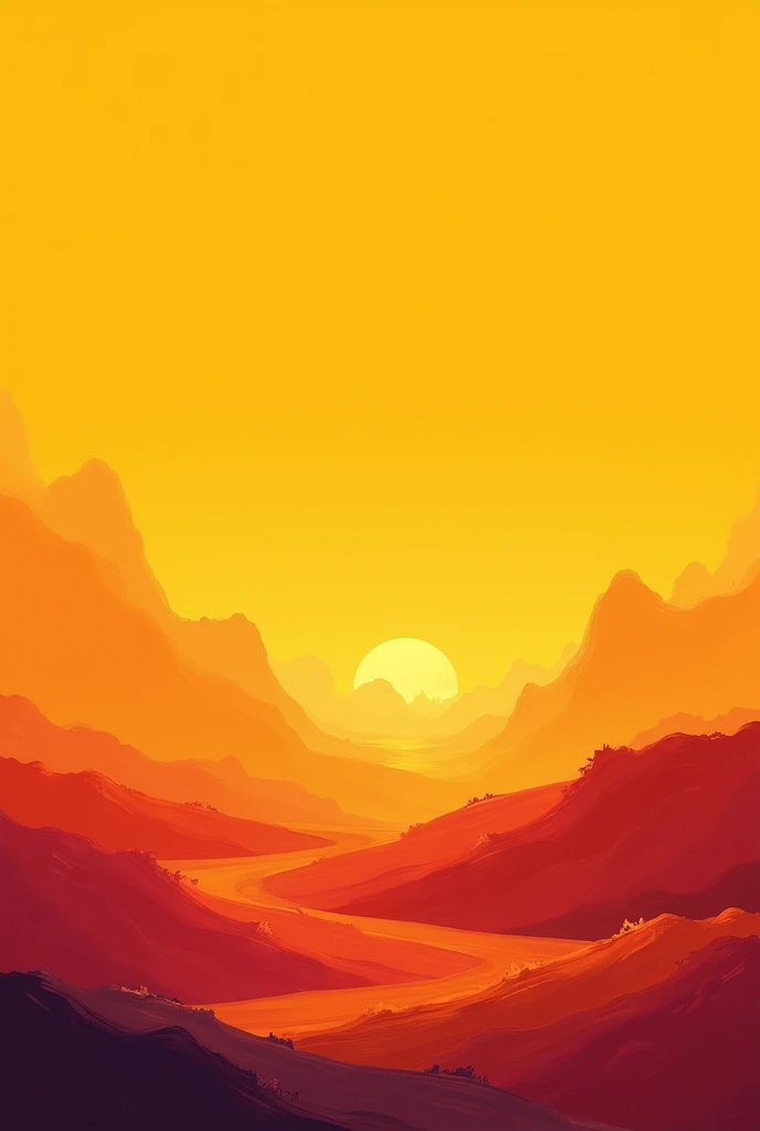 Yellow and orange ( plan background)