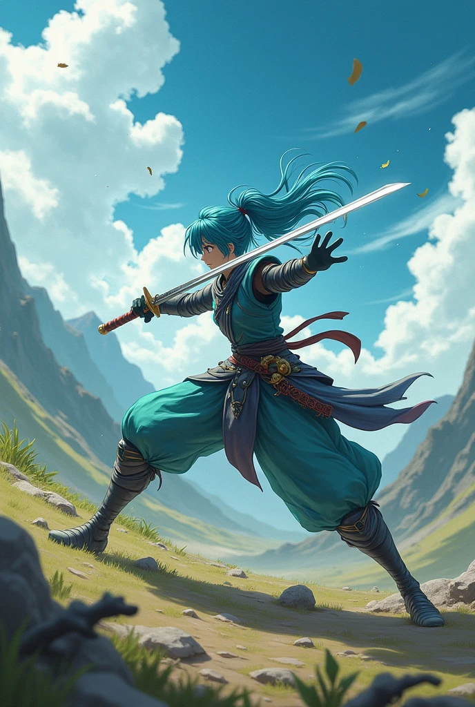ส่งโดย คุณ:
extreme dynamics movement scene , long exposure panorama photography ultra realistic full body,photo of blurry high-speed movement of a boy sea blue hair anime style สวมชุด นักรบ ใน เกมส์RPG Ragnarok,is smashing a long sword destroying the slime ,create a shockwave dinamic pose, martial arts pose.fantasy hill