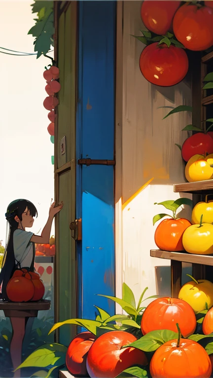 Fruits and girls