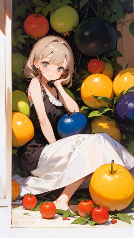 Fruits and girls