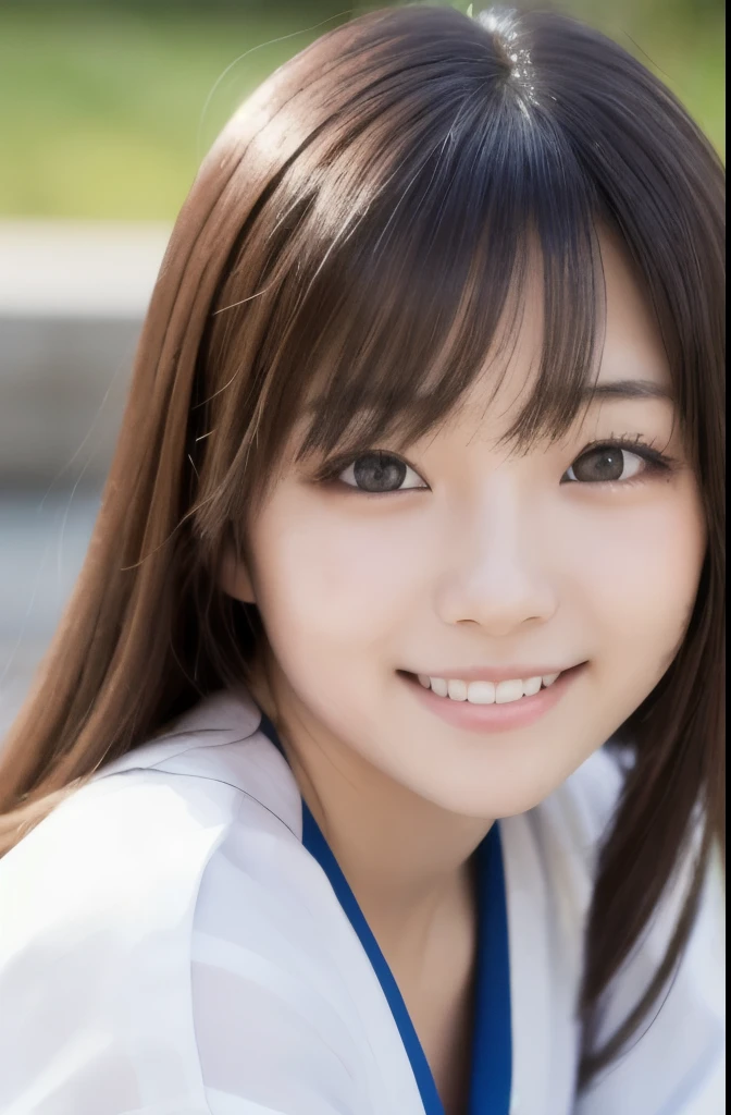 best quality, face focus, soft light, ultra high res, (photorealistic:1.4), RAW photo,(Shinozaki Ai), (fair skin), (kawaii),
1 Japanese girl, solo, cute, (smile), (pupil, lights in the eyes), detailed beautiful face, Medium-sized breasts,(high resolution detail of human skin texture), long hair,(portrait), upper body, Japanese white kimono