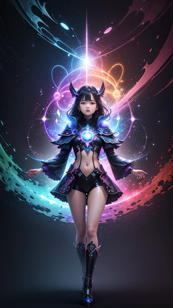((Better Quality)), ((artwork)), (be familiar with), Abstract magic rain, universe , performer, music, wallpaper, 4K Ultra Real、16K, Ultra-high resolution, Ultra-high resolution, to be born,wonderful ,future、Iridescent、The world 30 years from now