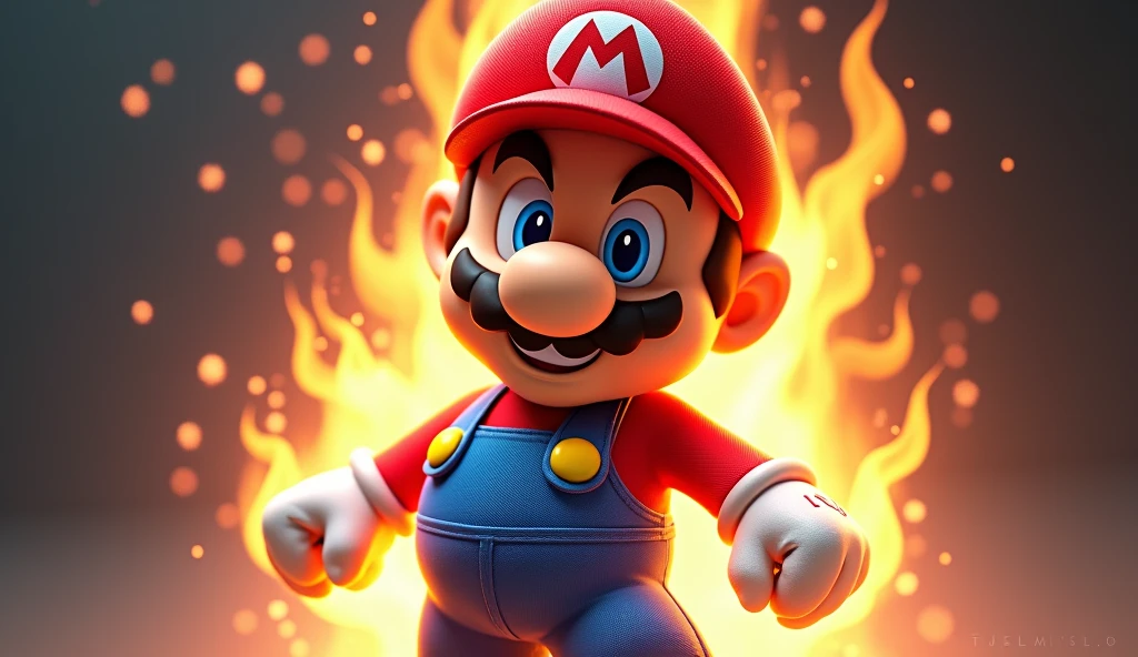 super mario supercharged with Solo, high resolution, HD Model, 