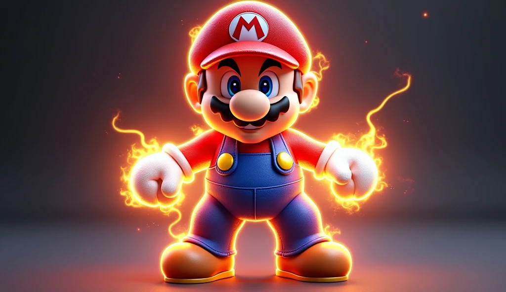 super mario supercharged with Solo, high resolution, HD Model, 