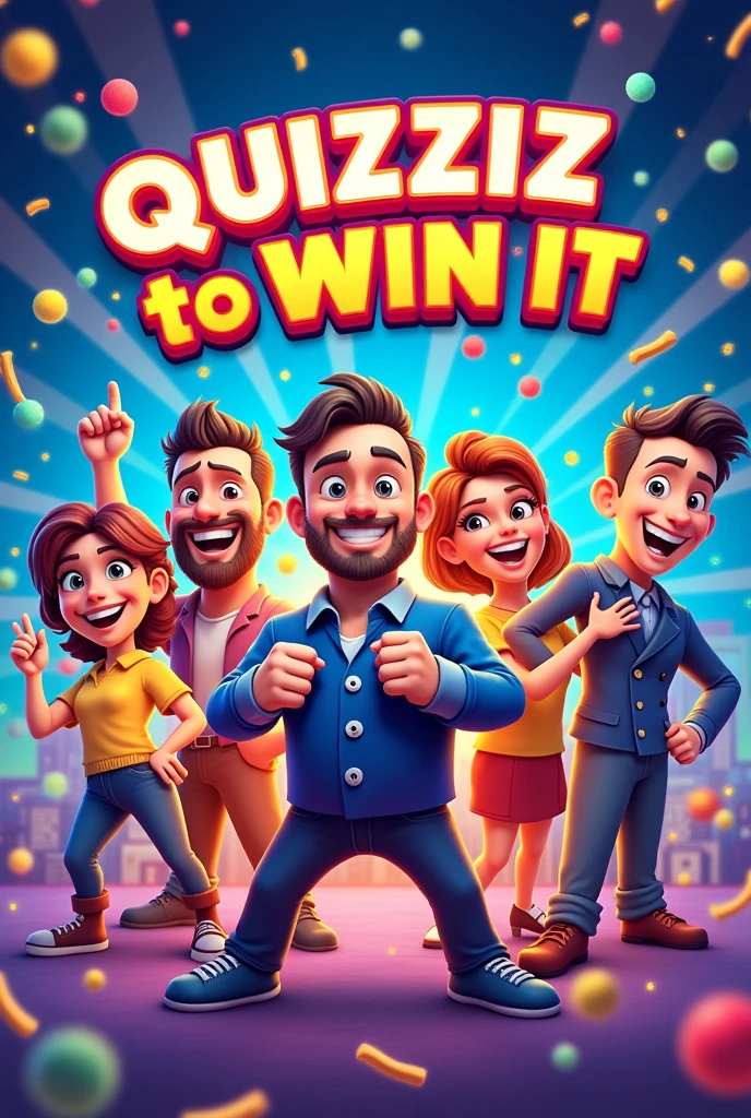 Picture Advertisement for Quizziz-to-Win-It Trivia Game