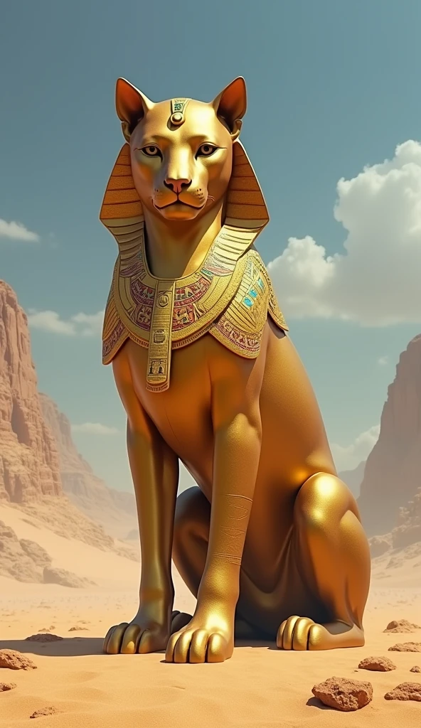 Very beautiful sphinx, whole body