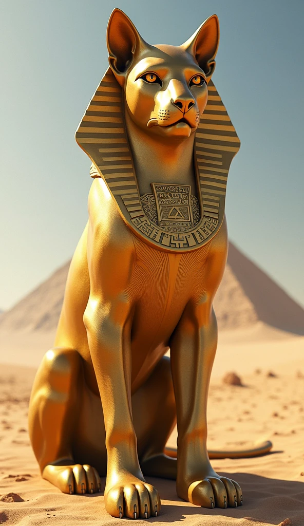 Very beautiful sphinx, whole body